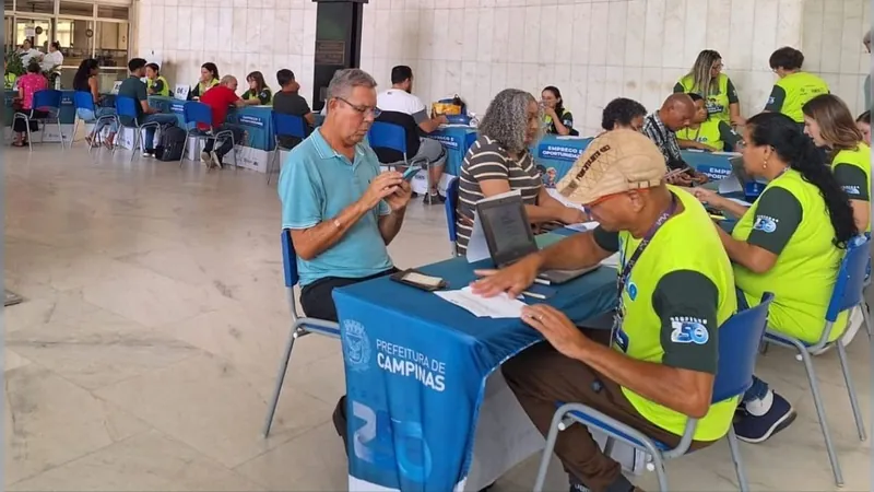 Feirão de empregos em Campinas oferece mais de 500 vagas hoje