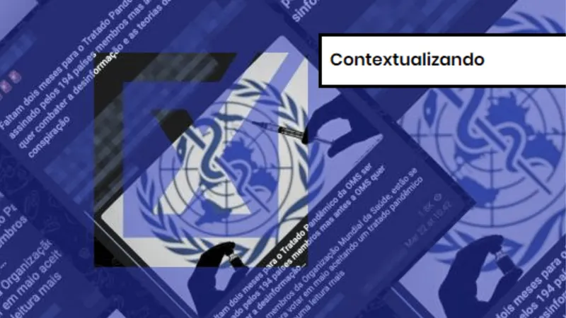 Tratado da OMS não fere soberania de países e busca otimizar resposta a pandemia