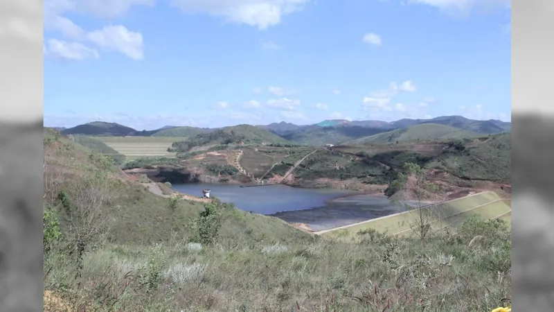 barragem Forquilha III, em Ouro Preto, região Central de Minas Gerais