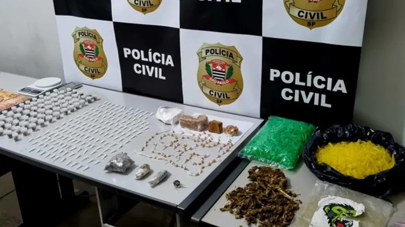 Polícia apreende várias porções de drogas e dinheiro em Bauru