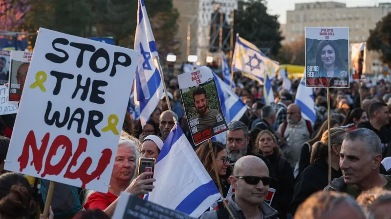 Protesto em Israel 