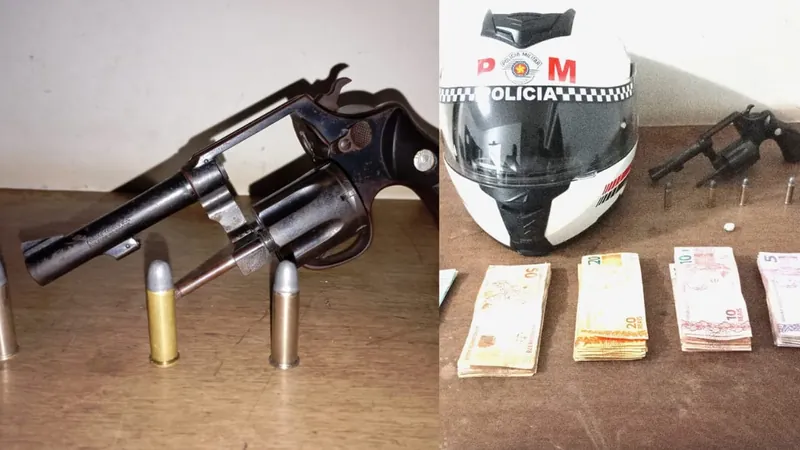 PM prende três homens com armas, drogas e dinheiro em Birigui