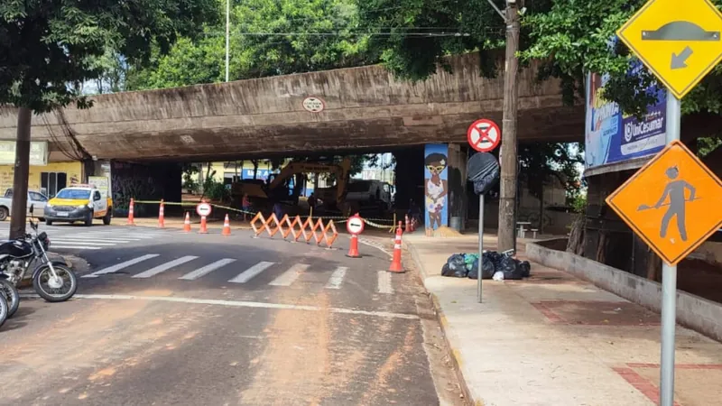 Obras alteram trânsito em vias da zona Leste de Presidente Prudente