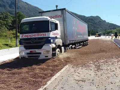Área de escape evitou 224 acidentes em rodovia que liga Paraná e Santa Catarina