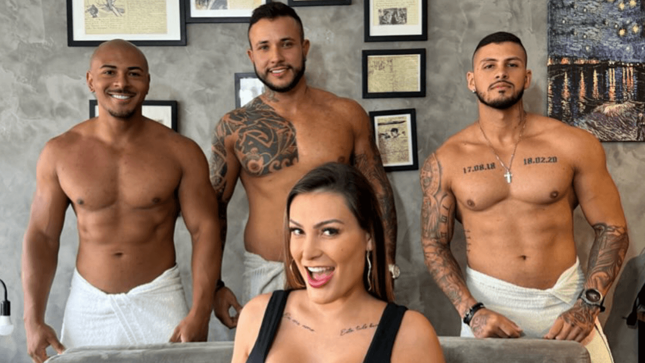 Andressa Urach anuncia turnê de sexo e striptease no Brasil: 