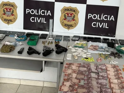 Quatro homens são presos durante operação contra o tráfico de drogas em Caçapava