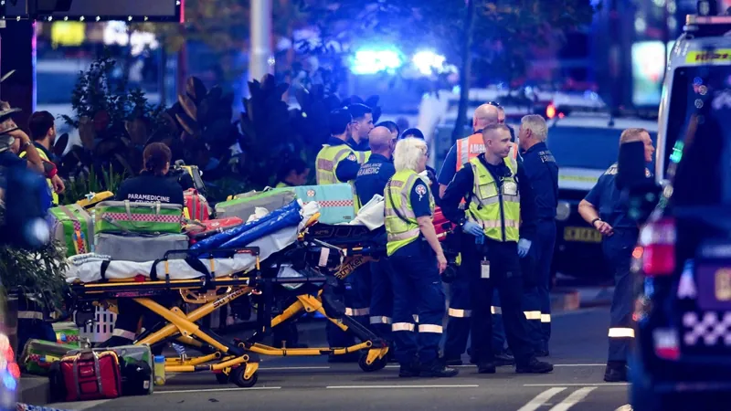 Ataque a faca deixa mortos e feridos na Austrália