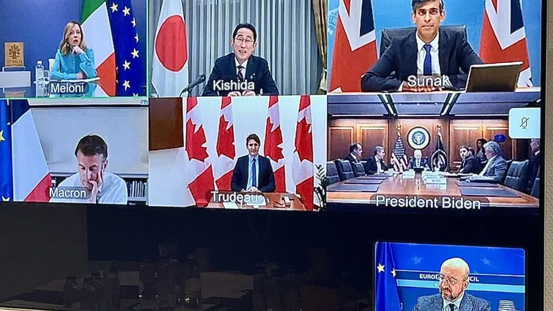 Reunião do G7 após ataques do Irã