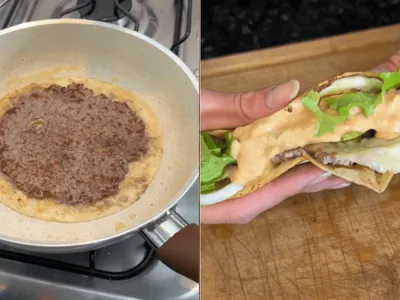Wrap de Big Mac: receita fácil e deliciosa "bomba" nas redes sociais