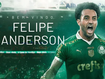 Palmeiras anuncia pré-contrato com Felipe Anderson, da Lazio 
