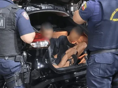 GCM de Pindamonhangaba detém adolescentes com veículo roubado 