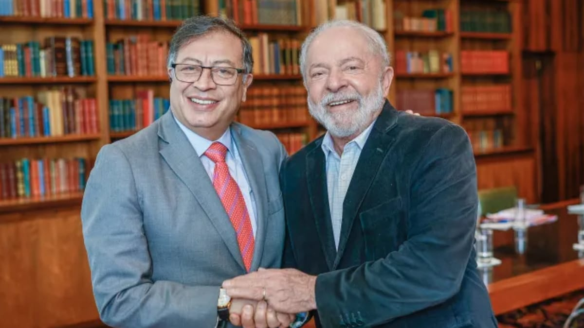 Lula se reúne com presidente da Colômbia, Gustavo Petro, nesta quarta (17)