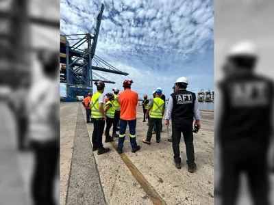 Ministério do Trabalho interdita máquina no porto de Itaguaí