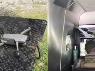 Polícia Militar usa drone em região onde soldado desapareceu no litoral de SP