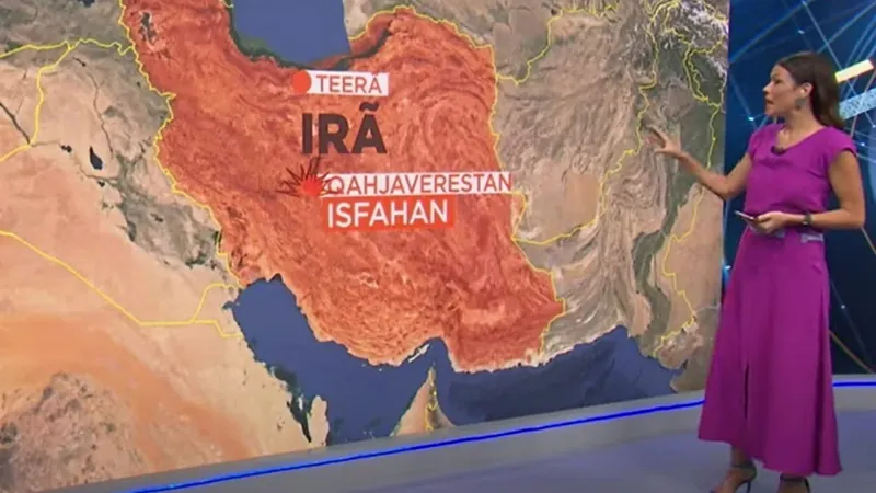 Irã sofreu ataque em Isfahan