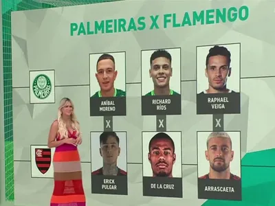 Jogo Aberto compara times de Palmeiras e Flamengo, e faz palpites