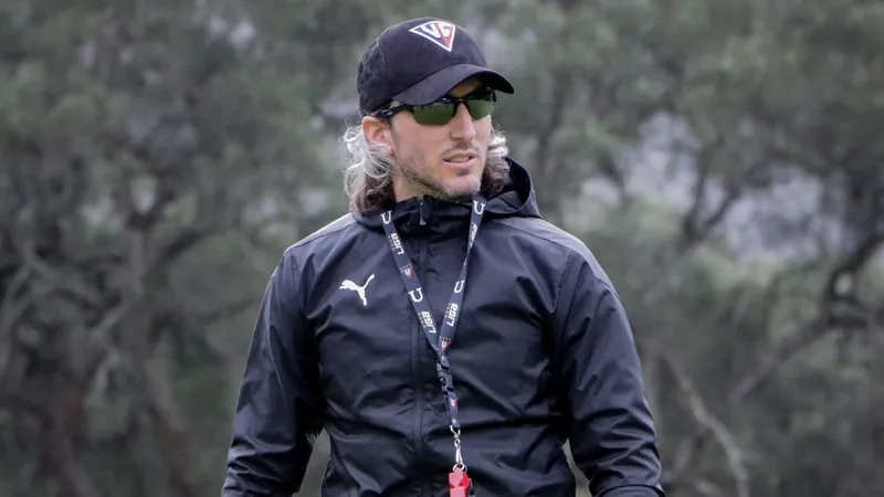 Luis Zubeldía, novo técnico do São Paulo