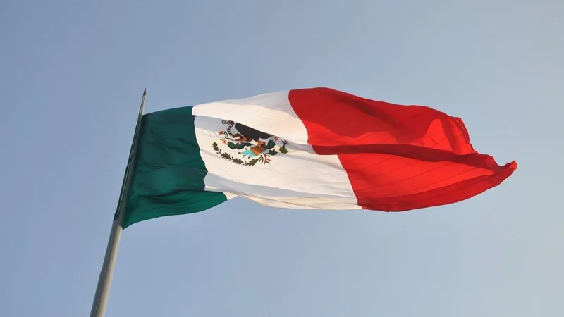 Imagem ilustrativa da bandeira do México