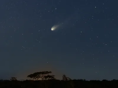 Saiba o horário exato para ver o “Cometa do Diabo” no Brasil a partir de 21/4