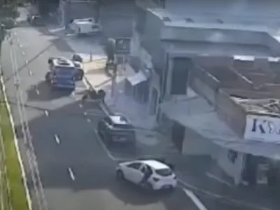 Vídeo: criminosos atacam carro-forte em Hortolândia e vigilante fica ferido 