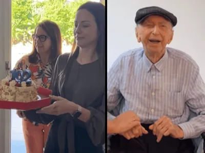 Funcionário mais antigo do mundo ganha festa de aniversário aos 102 anos