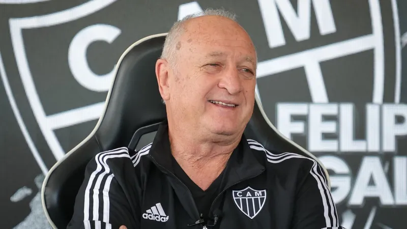 Último trabalho de Felipão como treinador foi no Atlético-MG
