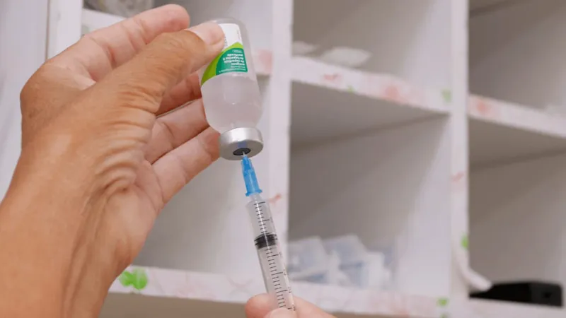 A imunização será contra a gripe e dengue