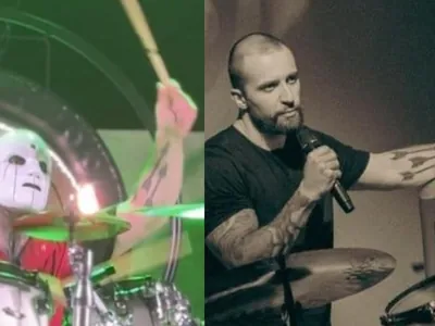 Slipknot faz show com novo baterista e tatuagem entrega brasileiro