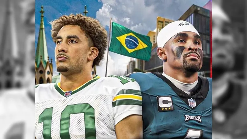 Packers e Eagles vão se enfrentar em setembro no Brasil