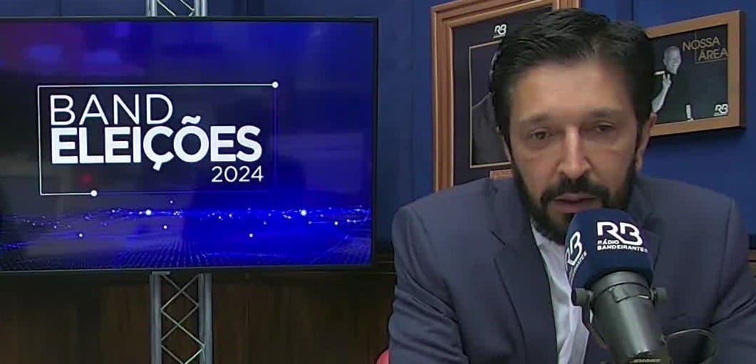 AO VIVO: Rádio Bandeirantes entrevista Ricardo Nunes, pré-candidato à reeleição à prefeitura de SP