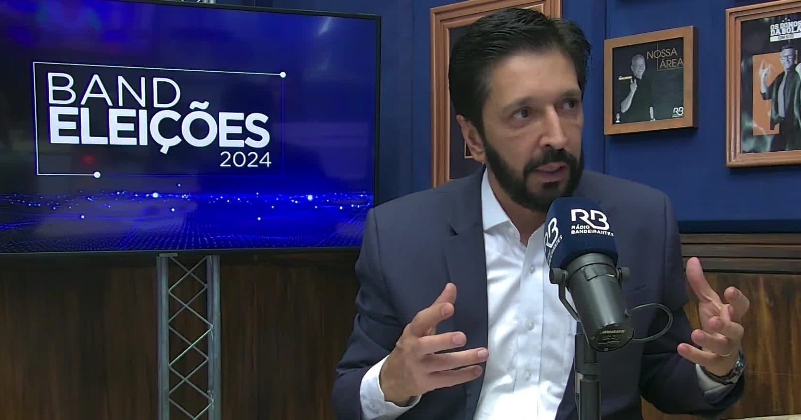 AO VIVO: Rádio Bandeirantes entrevista Ricardo Nunes, pré-candidato à reeleição em SP