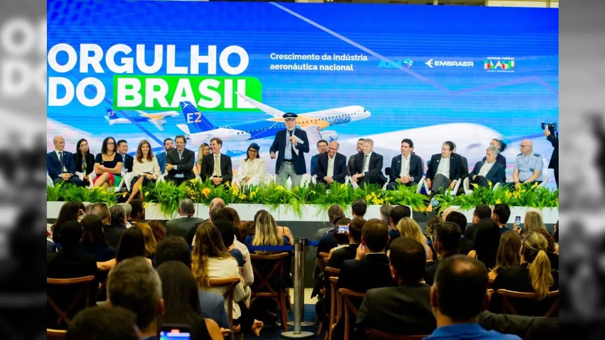 Embraer prevê investir R$ 2 bilhões e gerar mais 900 empregos no Brasil