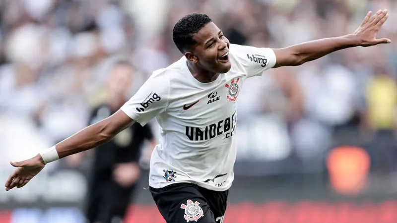 Wesley foi o destaque do Corinthians na vitória sobre o Fluminense