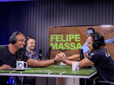 Podcast Denílson Show recebe Felipe Massa; assista