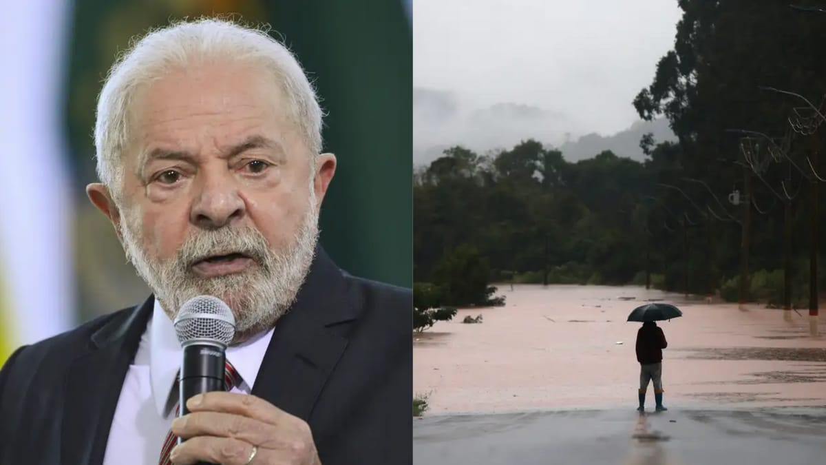 Lula viaja ao Rio Grande do Sul para acompanhar população afetada pelas chuvas