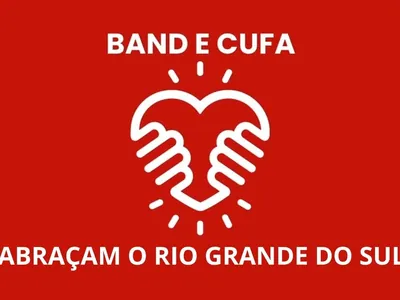 Band lança campanha para ajudar vítimas das enchentes do Rio Grande do Sul