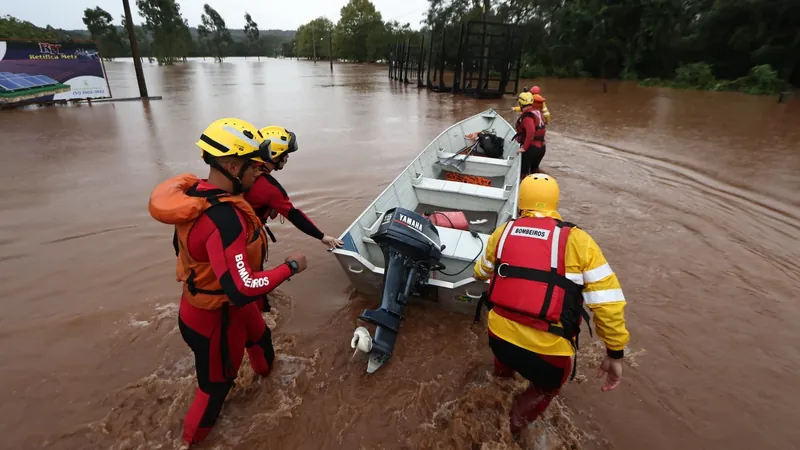 Enchentes no Rio Grande do Sul (RS)