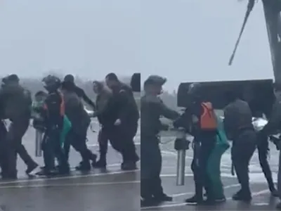 VÍDEO: Força Aérea resgata criança em estado crítico em meio às chuvas no RS