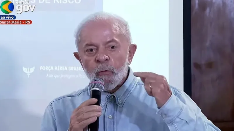 Lula falou sobre situação do Rio Grande do Sul