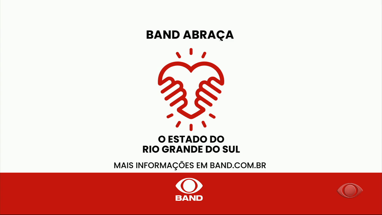 Band Abraça o RS: doe pelo PIX doacoes@cufa.org.br