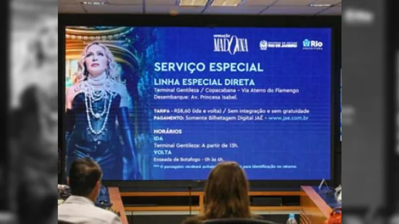 Madonna in Rio: show contará com esquema especial de trânsito e transportes