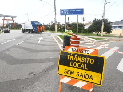 Via Oeste de São José dos Campos terá interdições para eventos esportivos
