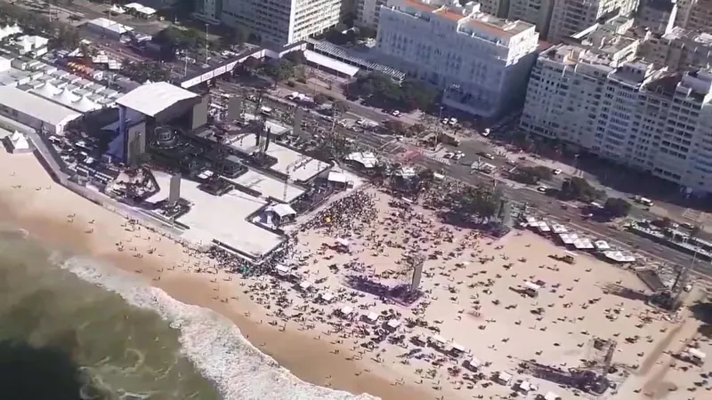 Copacabana deve receber 1,5 milhão de fãs de Madonna neste sábado (04)