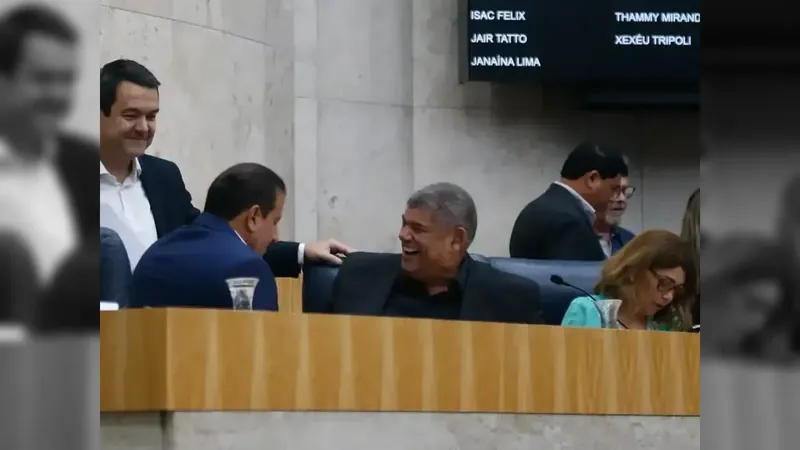 Milton Leite na Câmara de Vereadores de São Paulo.