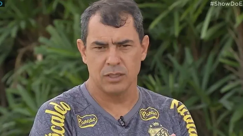 Fábio Carille, técnico do Santos, em exclusiva ao Show do Esporte