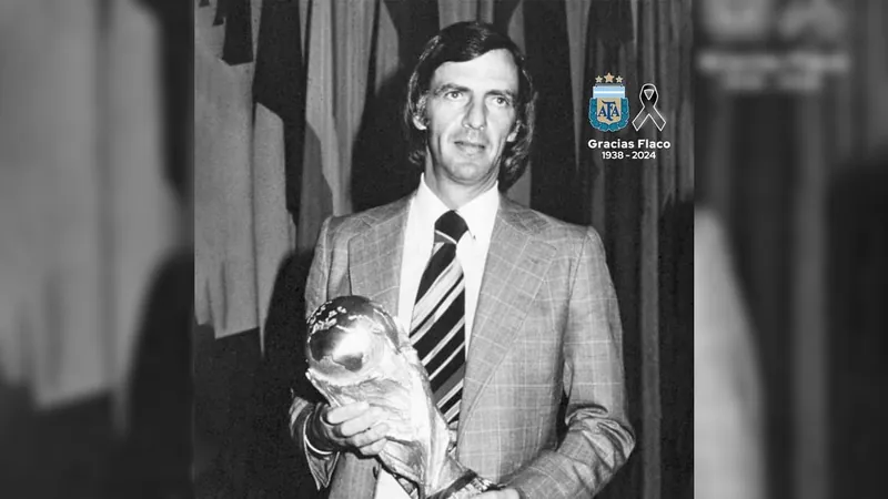Menotti conquistou o primeiro título mundial com a Argentina em 1978