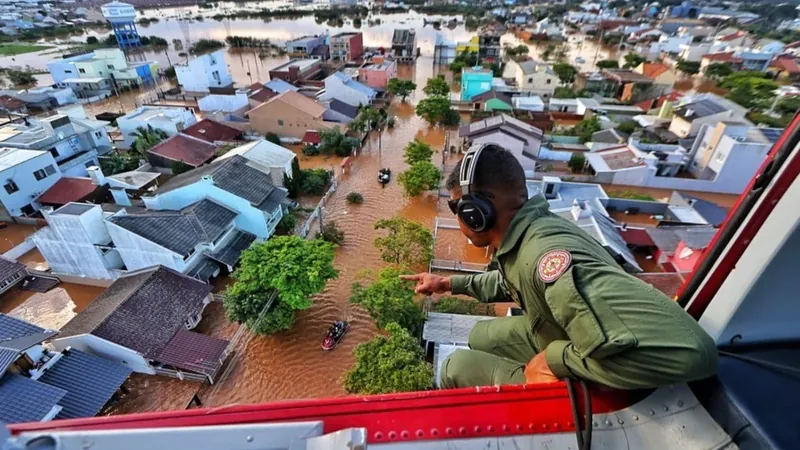 Chuvas; cheias; enchentes no Rio Grande do Sul 2024