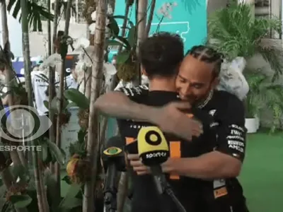 Vitória de Norris na F1 tem abraço de Hamilton e planos de festa em Miami