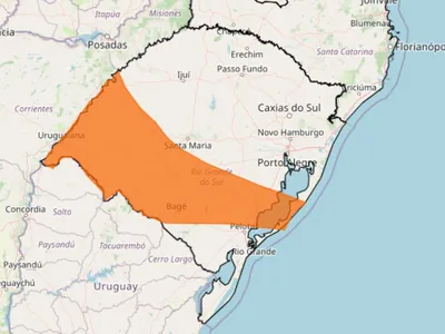 Inmet alerta para tempestades na região sul do RS