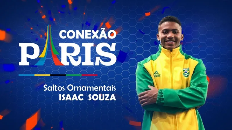 Conexão Paris recebe Isaac Souza, dos saltos ornamentais